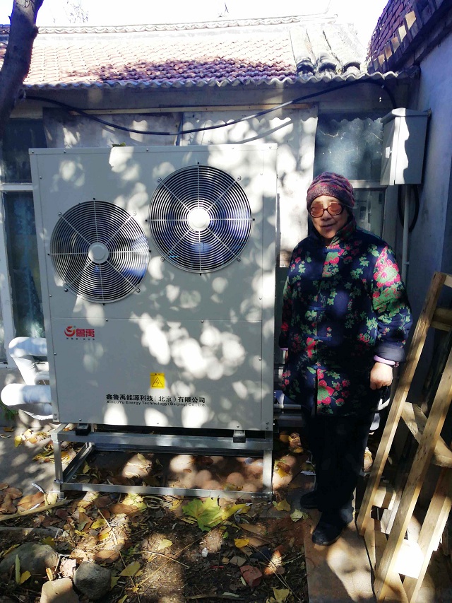 順義低溫空氣源熱泵煤改電100平米案例*瑞聯(lián)女士家